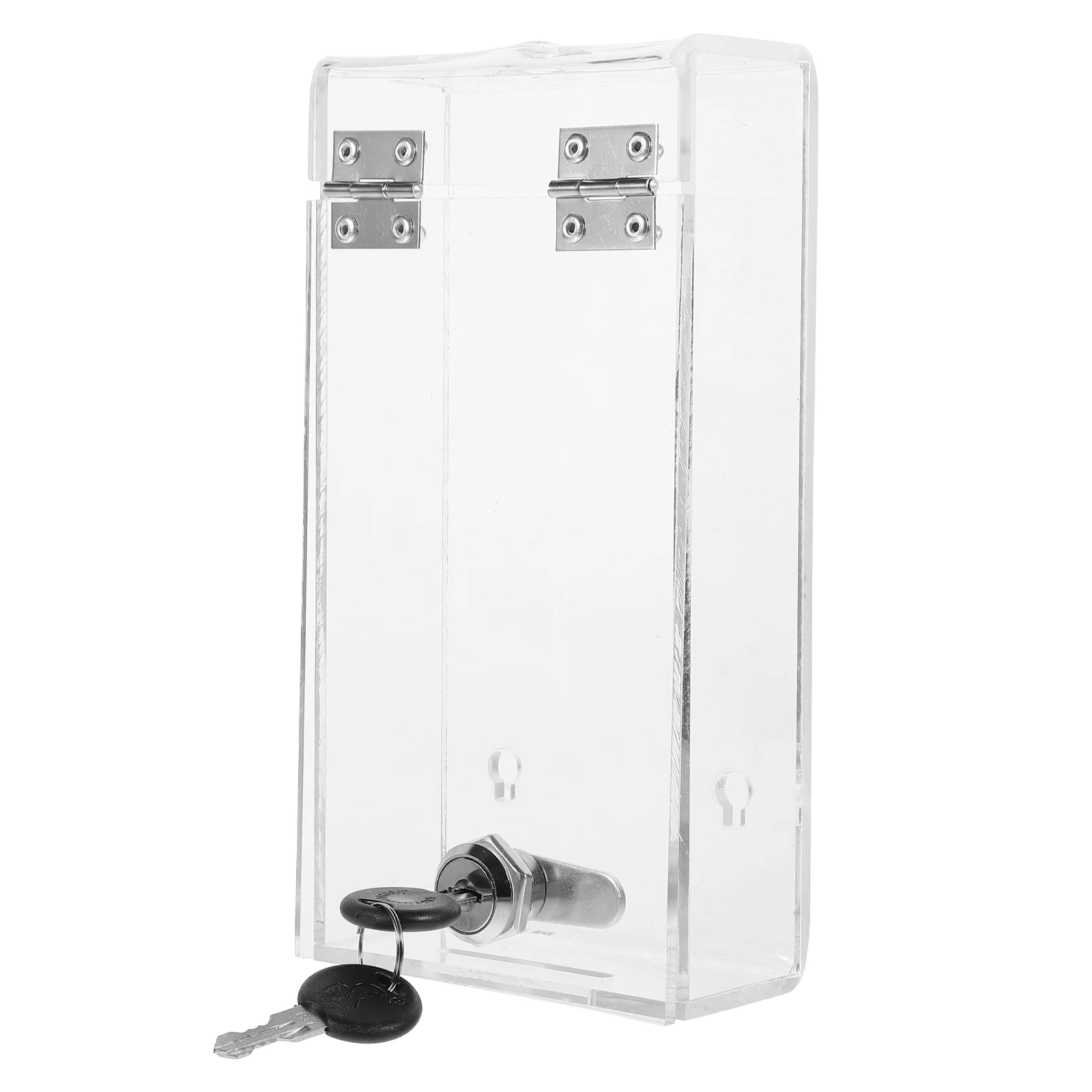 Mobile Storage Box Acrylic Employee Cell Phone Locker Transparent Phone Safety Lock Case Smart Phones Lock Box Lightweight