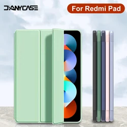 Coque de protection en cuir PU pour Xiaomi Redmi Pad SE, étui de tablette, support rabattable, 11 pouces, 10.61 pouces, 2022