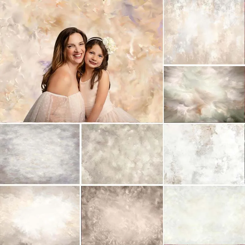 

LS Dreamy Light Abstract Texture Photography Background for Adult Kids Portraits Photo Backsdrop Newborn Maternity Photoshoot
