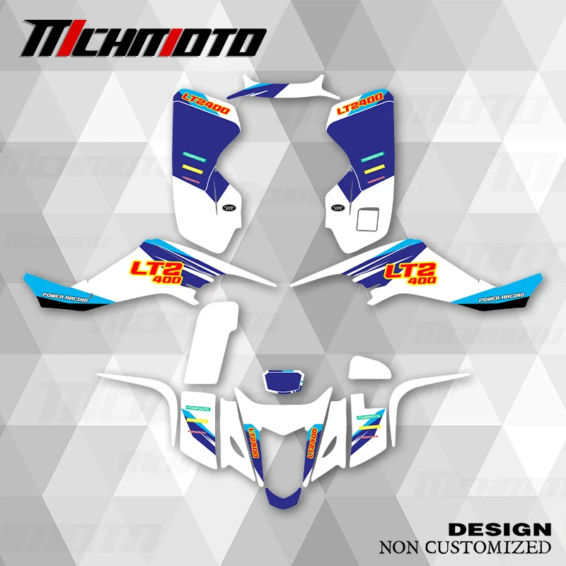 

MCHMFG новый стиль графические наклейки наборы наклеек для SUZUKI LTZ400 2003 2004 2005 2006 2007 2008 KFX400