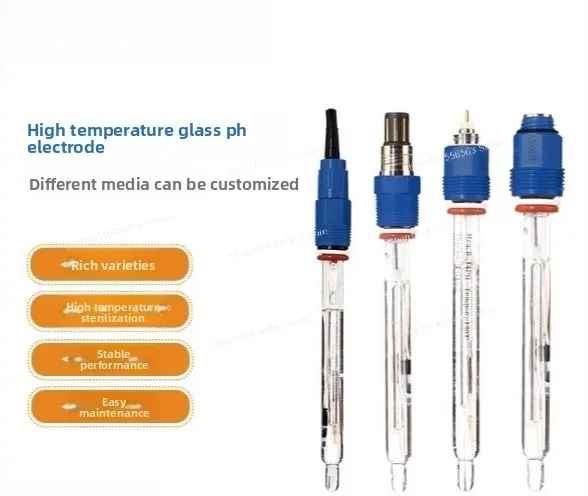 pH5806/K8s عالية الدقة VP K8S على الانترنت مقياس درجة الحموضة الزجاج pH القطب للأدوية الحيوية