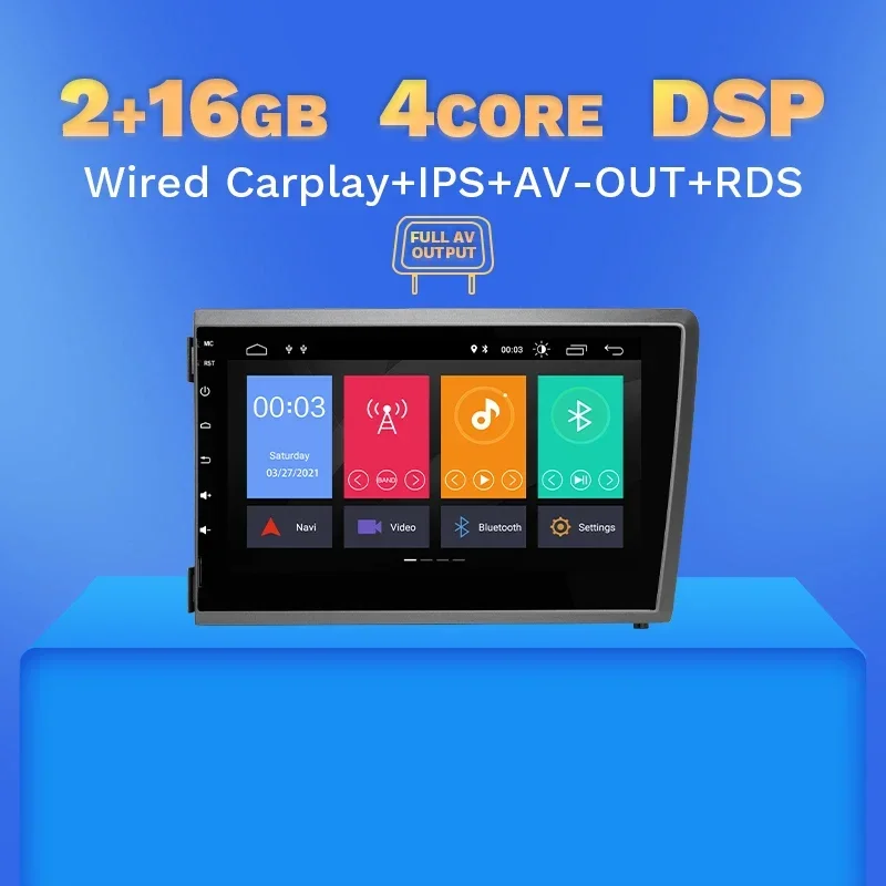 Android 14 2 Din Draadloze Carplay Autoradio Speler Voor VOLVO S60 V70 XC70 XC90 2000 2001 2002 2003 2004 Multimedia GPS Navigatie