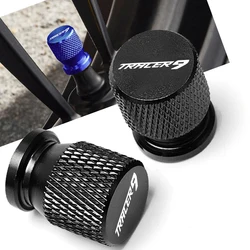 For YAMAHA TRACER9 GT TRACER 9 /9GT 2 Pcs Motorcycle Tire Valve Air Port Stem Cover Caps CNC Aluminum Accessories