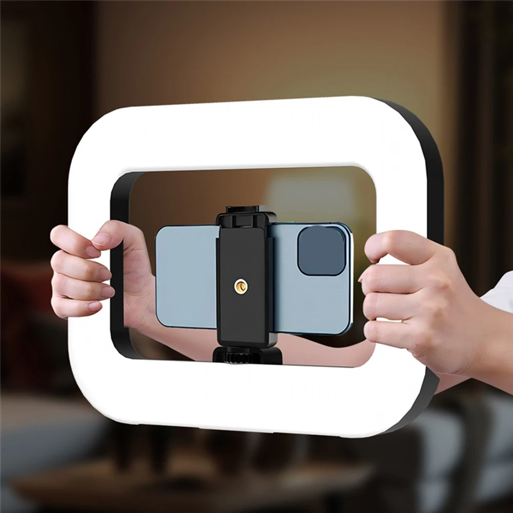 

Светодиодная кольцевая лампа A25P для прямой трансляции и селфи, трехцветная, с регулировкой яркости, перезаряжаемая, с Bluetooth, для фотографии