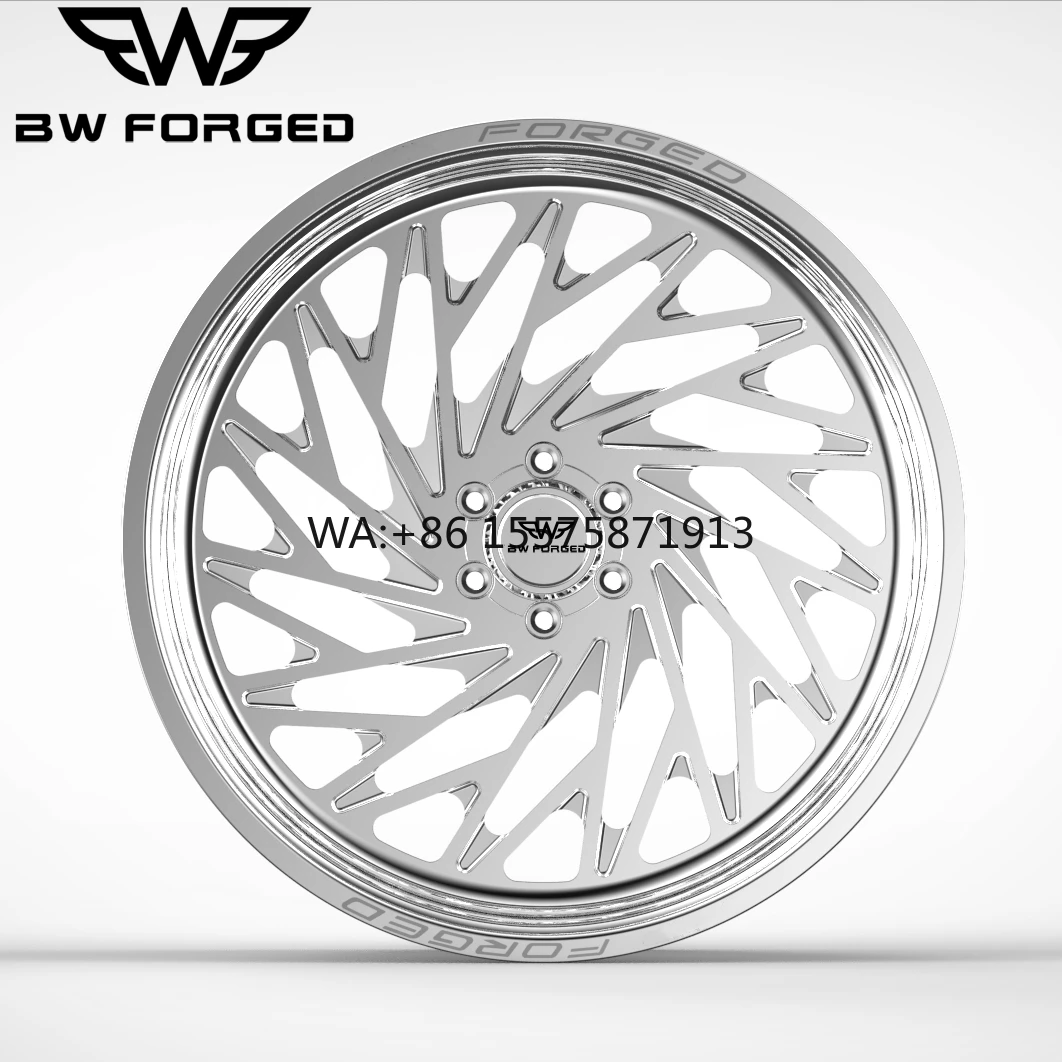 

Polish Custom Super Single Truck Wheels 28x16 30x16 Forged Wheels 24x14 6 Lug ford Super Single Truck Wheels 5x139.7 8x165.1