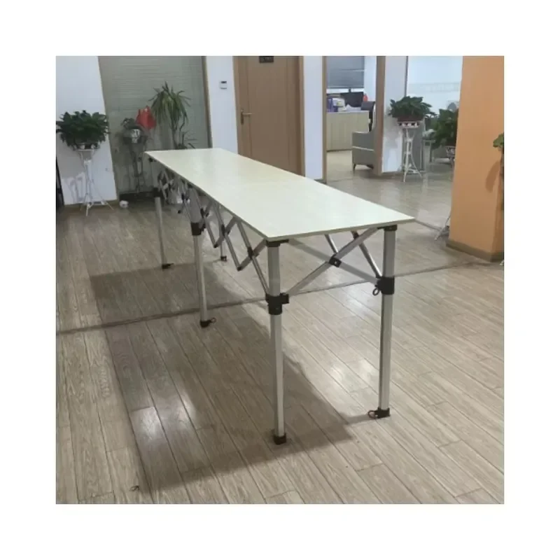 Large Heavy Duty Portable Foldable Camping Table Roll Up Outdoor Picnic Desk for Beach Travel Hiking Fishing Gear Sturdy