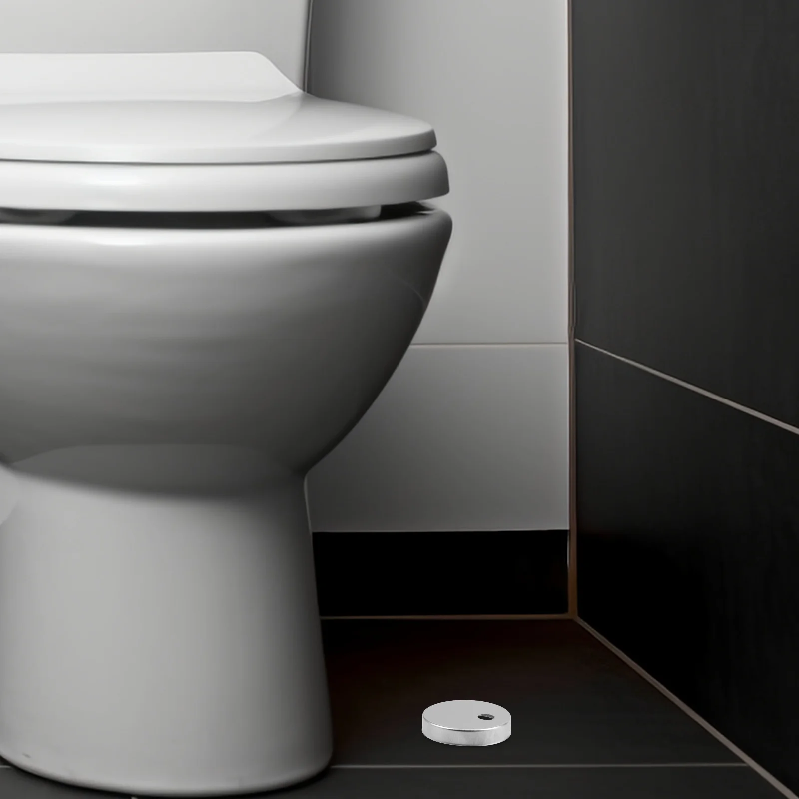 الترباس يغطي للمرحاض 45 مللي متر 2 أزواج الفولاذ المقاوم للصدأ قبعات المسمار غطاء المرحاض الزخرفية تحديد الملحقات إصلاح تركيبات #3