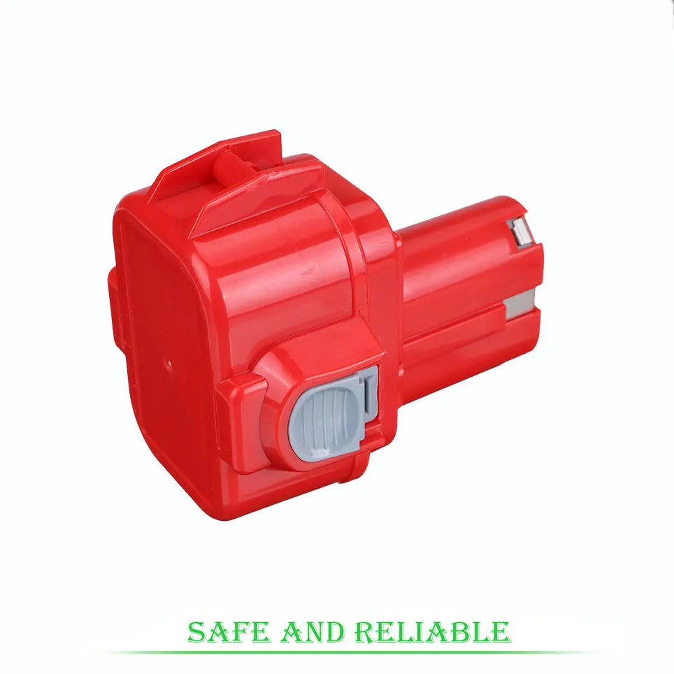 Makita 9.6V 4.8Ah NI-MH PA09 Battery 6222D 9100 9120 9122 9133 9134 9135 6207D 6261D 6207D Replacement Power Tool Battery