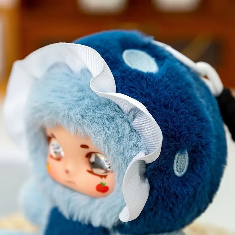 Cute Mushroom Doll Plush Toy Keychain Girl Backpack Animal Pendant Boy Car Cartoon Decorative Pendant Christmas Birthday Gift