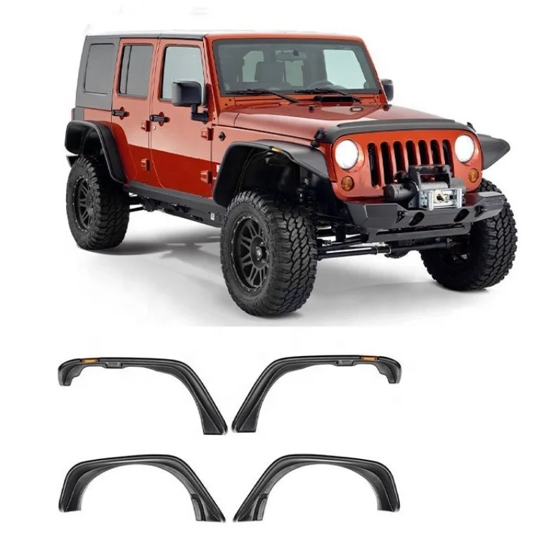 

Расширители колесных арок Dream Garage Flat Style для Wrangler JK с подсветкой