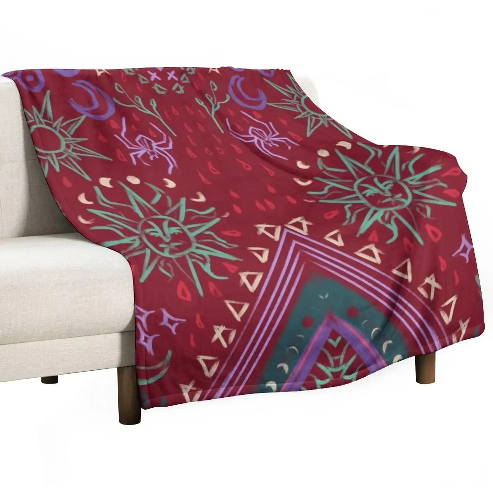 

Mollymauk's Coat, Front Panels Throw Blanket Hair Warm valentine gift ideas Soft Beds Blankets