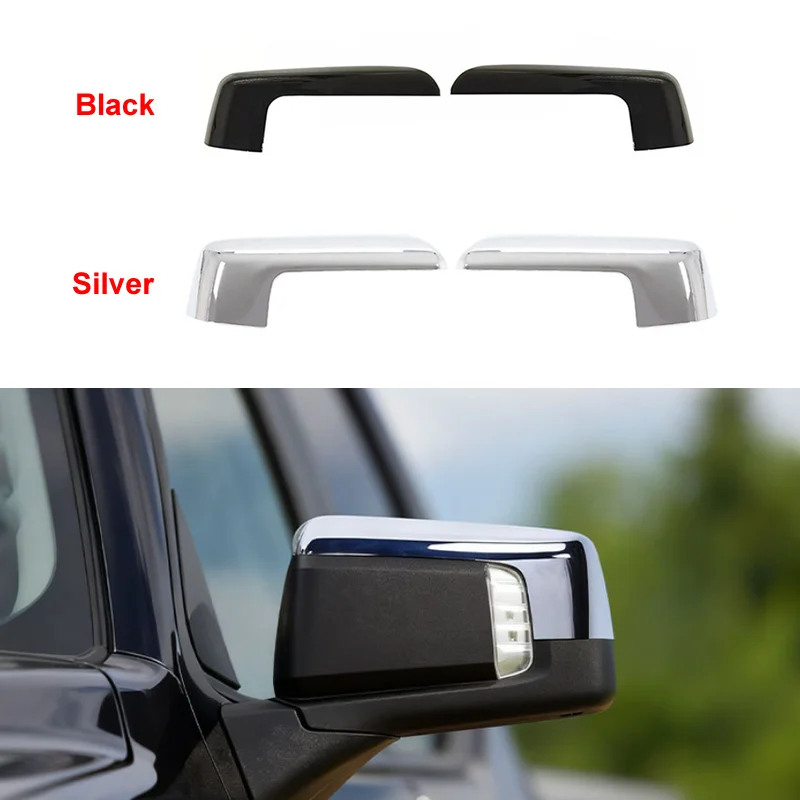 

For Chevy Silverado 1500 CMC SIERRA 2019-2023 Car Replacement Rearview Side Mirror Cover Wing Cap Exterior Rear View Case Trim