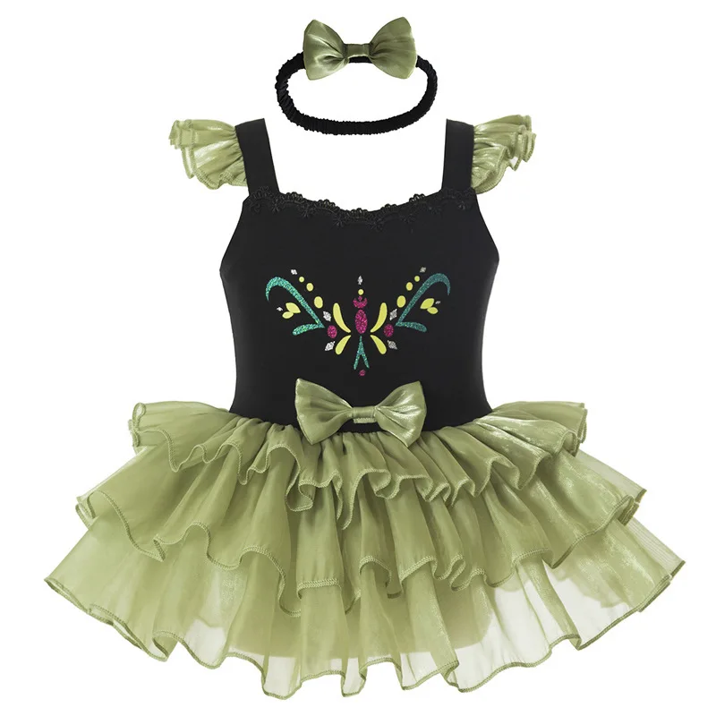 

Летний наряд детского комбинезона, платье принцессы для младенцев от 0 до 12 месяцев, праздничный костюм на Хэллоуин для новорожденных