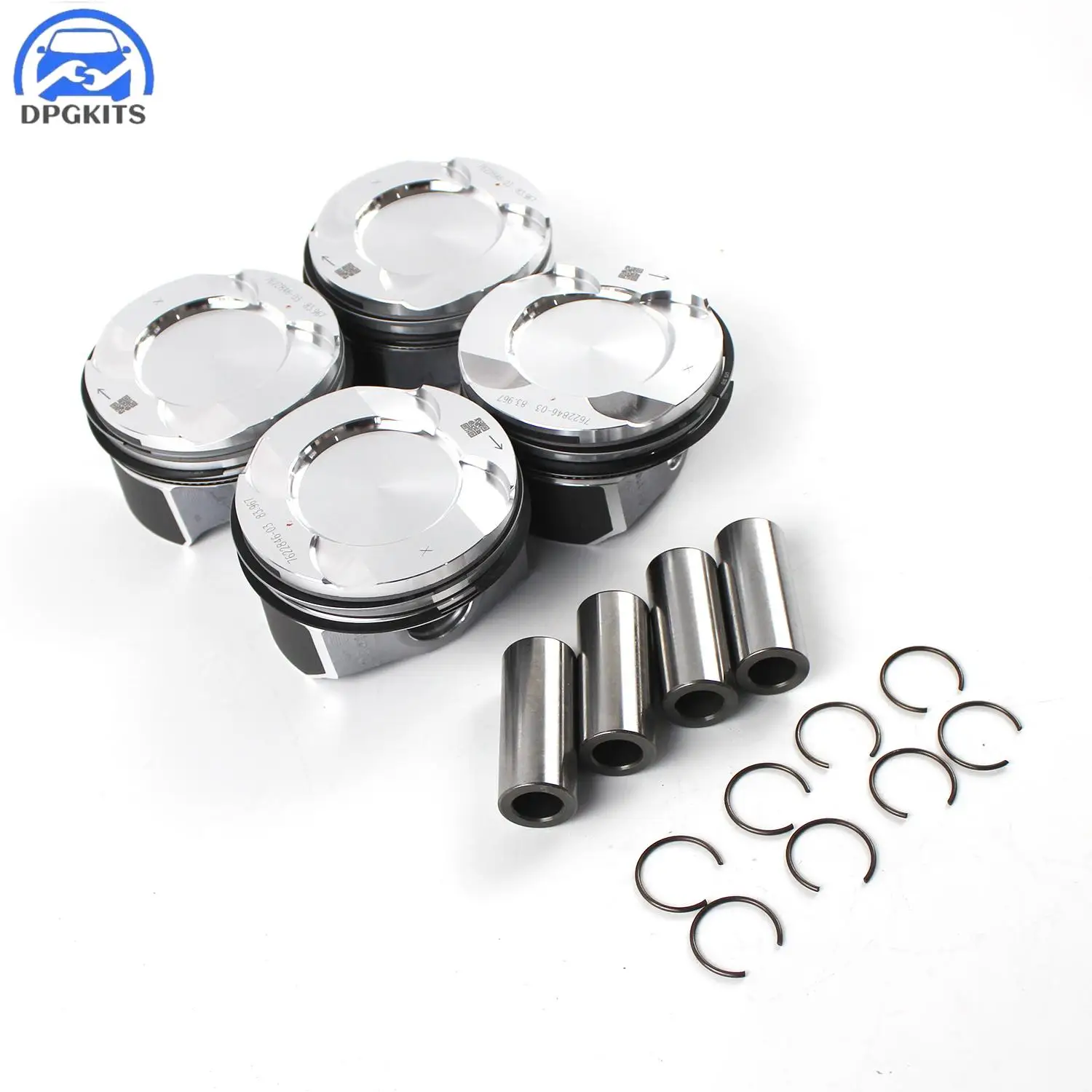 

DPGKITS 4 PCS Pistons Rings Φ84mm / CR 10:1 For BMW 328i 428i 528i X3 F30 F10 N20B20A 2.0T Car Accessories N20B20A N20B20B