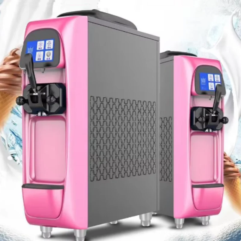 

Frozen Intelligent Soft Yogurt Ice Cream Maker with Display Commercial Soft Serve Ice Cream Machine