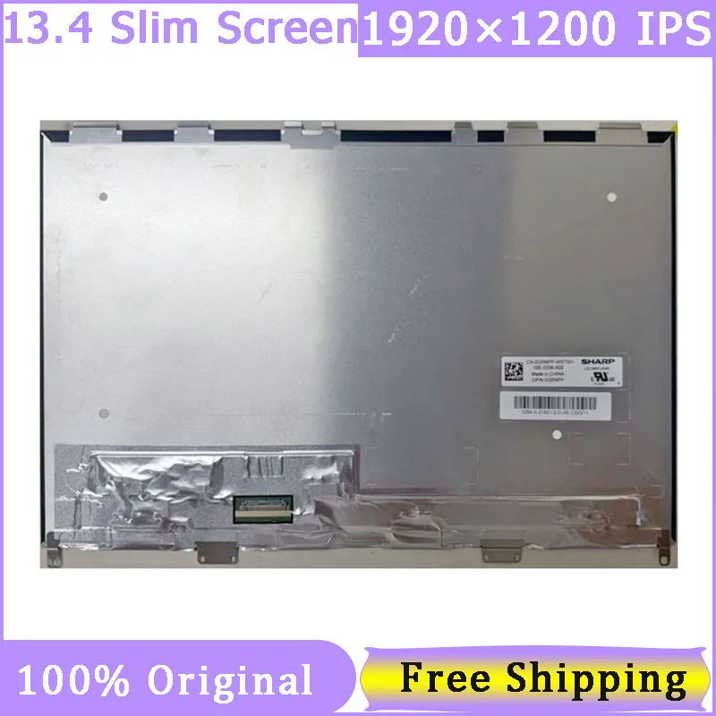 

13.4" Slim 30 Pin Laptop Screen LQ134N1JX44 1920*1200 FHD IPS 100% sRGB Display Matrix Panel No-Touch