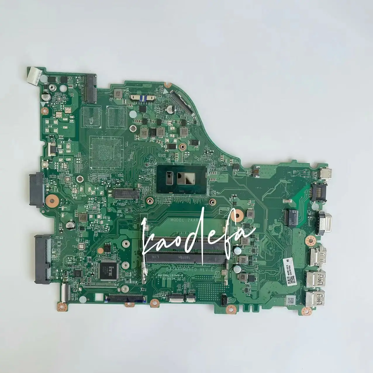 Imagem -03 - Placa-mãe Portátil para Acer Aspire E5576 E5-576g I38130u Cpu Sr3w0 Nbgrx11001 100 Testar Totalmente ok Dazaarmb6e0