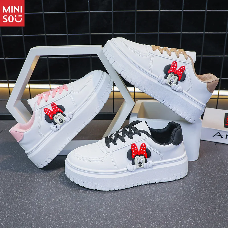 disney-2025-women's-leather-sneakers-waterproof-low-top-platform-shoes-for-casual-wear