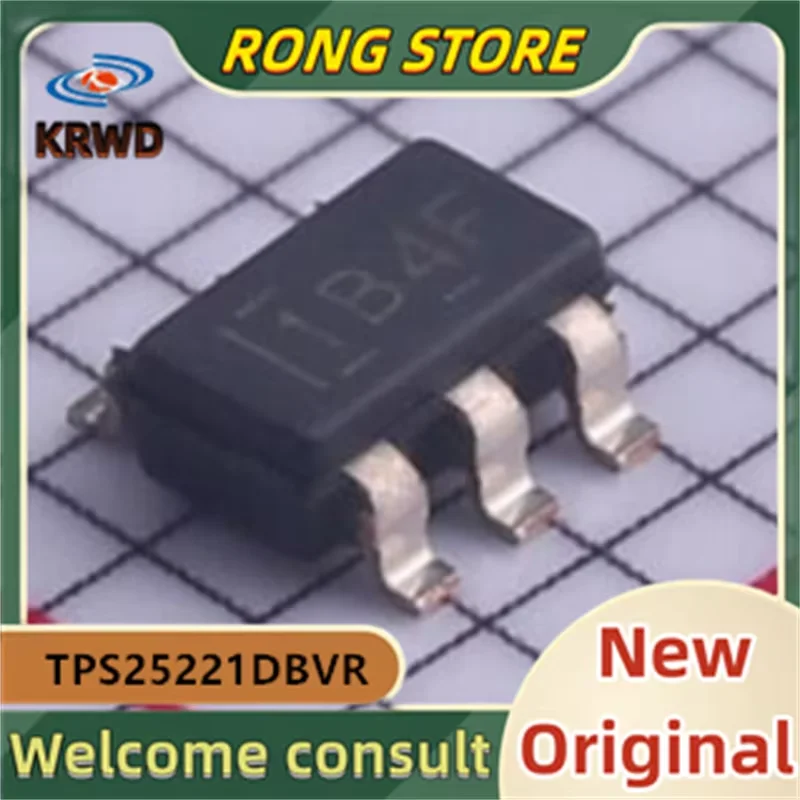 

50PCS 1B4F I84F New and Original Chip IC SOT23-6 TPS25221DBVR TPS25221DB TPS25221