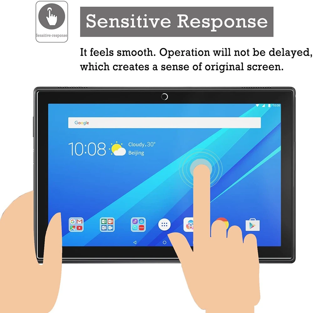 2 szt. Szkło hartowane dla Lenovo TAB M8 TB-8705F/8505X 8,0 cala 2,5D Pełna osłona ochronna folia zabezpieczająca ekran