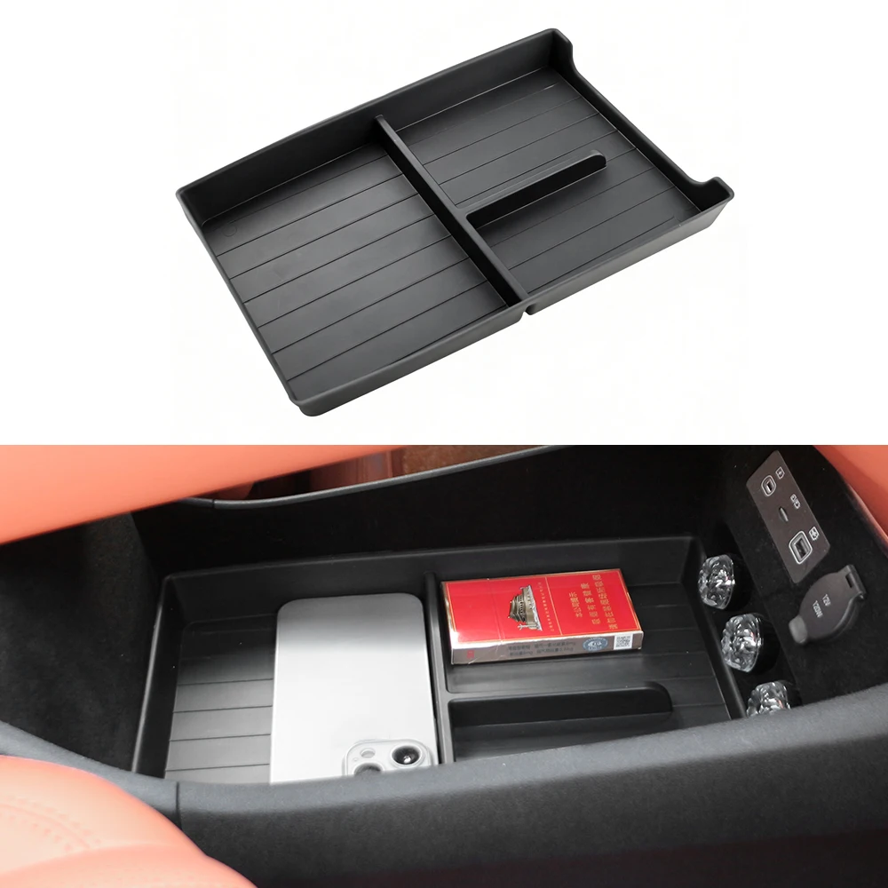 

For BYD Sealion 07 2024 2025 Armrest Storage Box Center Console Layered Storage Box Modification Interior Accessories