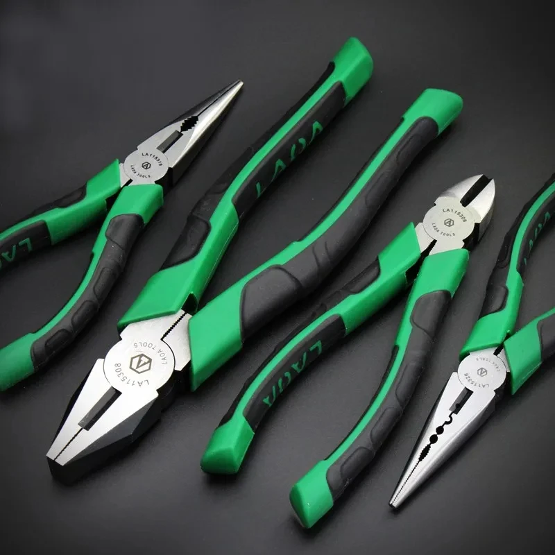 

LAOA CR-V Fishing Pliers 6 Inch Japan Type Long Nose Diagonal Pliers Wire Cutter Side Cutting Nippers Multi Tools