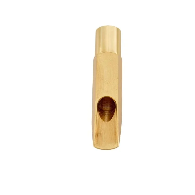 Metal Saxophone Mouthpiece, Eb Alto Sax / Bb Tenor Sax / Soprano Sax Mouthpiece, Metal Mouth Piece for Saxophone Replacement Par