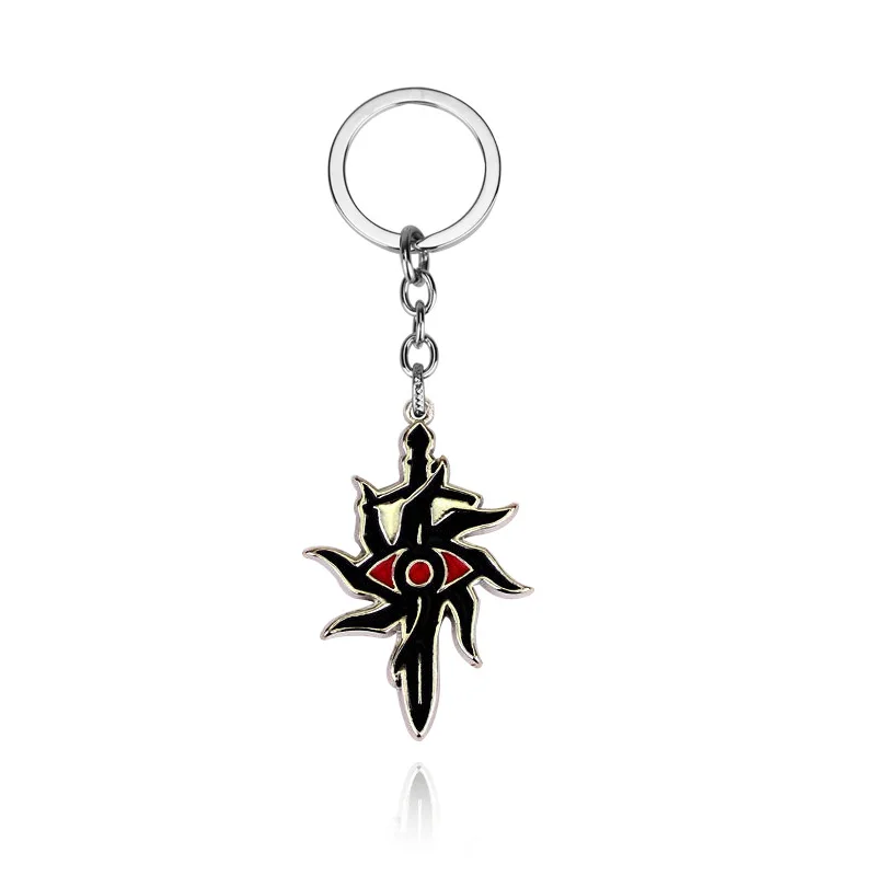 Morrigan Leliana Zevran Wynne Game Peripheral Game Logo Shape Alloy Keychain Pendant Accessories Small Gifts Lanyard Keychain