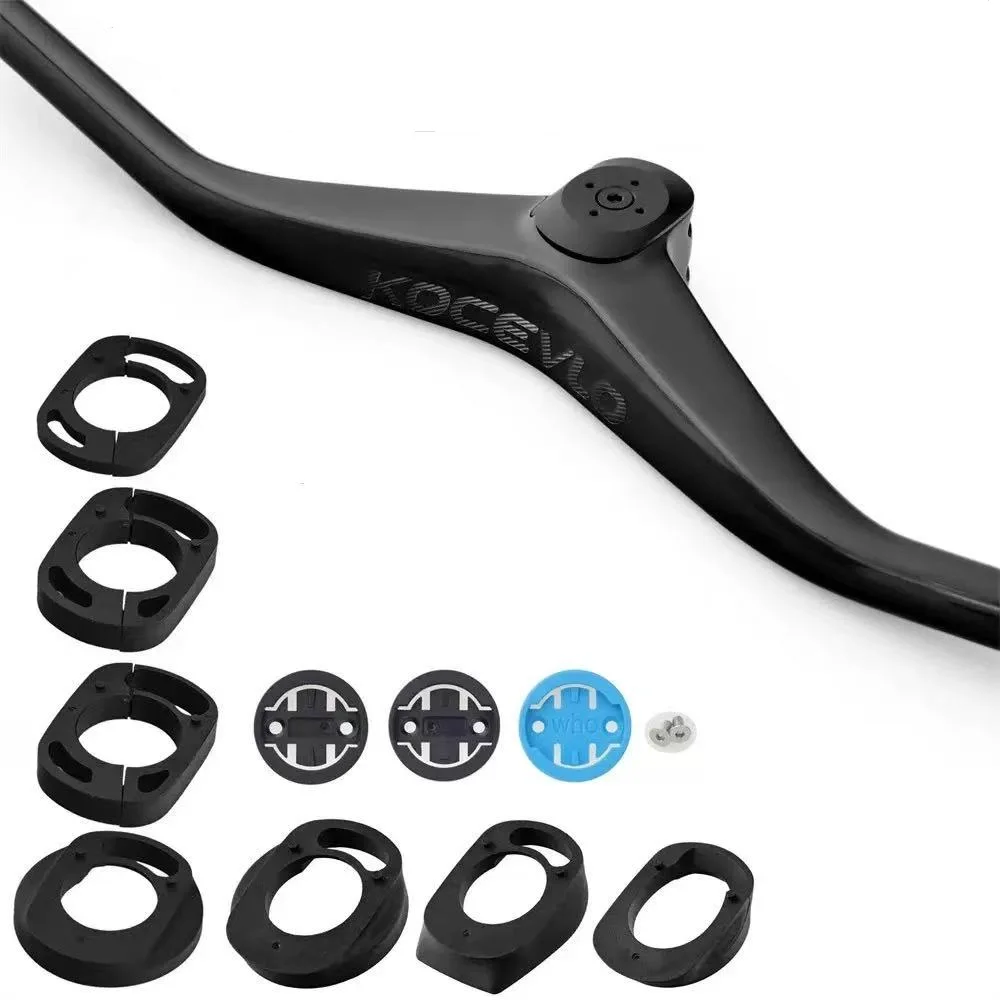 KOCEVLO MTB T1000 Vollcarbon-Fahrradlenker, internes Kabel, integrierter Lenker, XC Marathon 28,6 mm