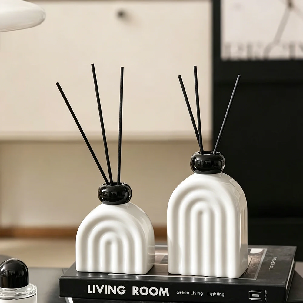 Factory Wholesale 200Pcs 60cm Black Fiber Reed Diffuser Sticks, 3/4/5mm Aroma Volatilizing Rattan Refill Sticks