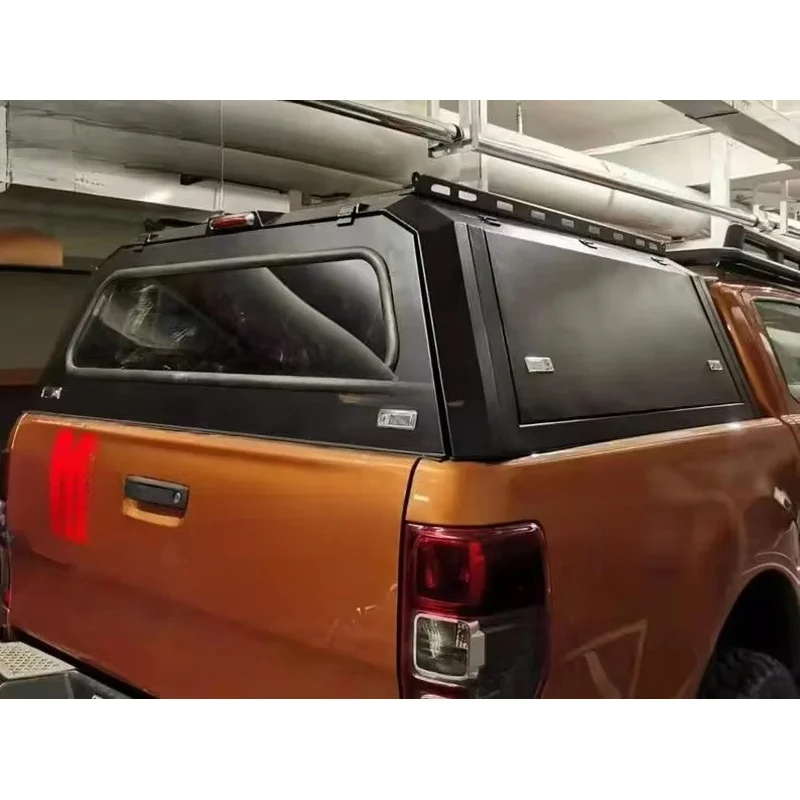 Steel Deluxe Pickup Canopy Smartcap Hard Shell Camper Truck Topper For Ranger Pick Up Trucks