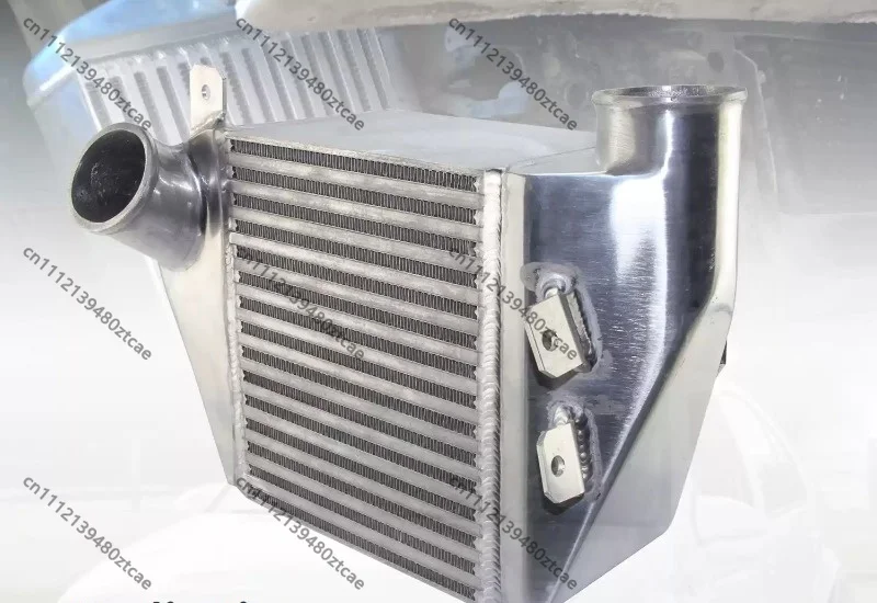 Turbo Intercooler Cooling Radiator, Car Turbocharger Air‑to‑Air Heat Exchanger, Auto Modified Aftermarket Cooling Parts