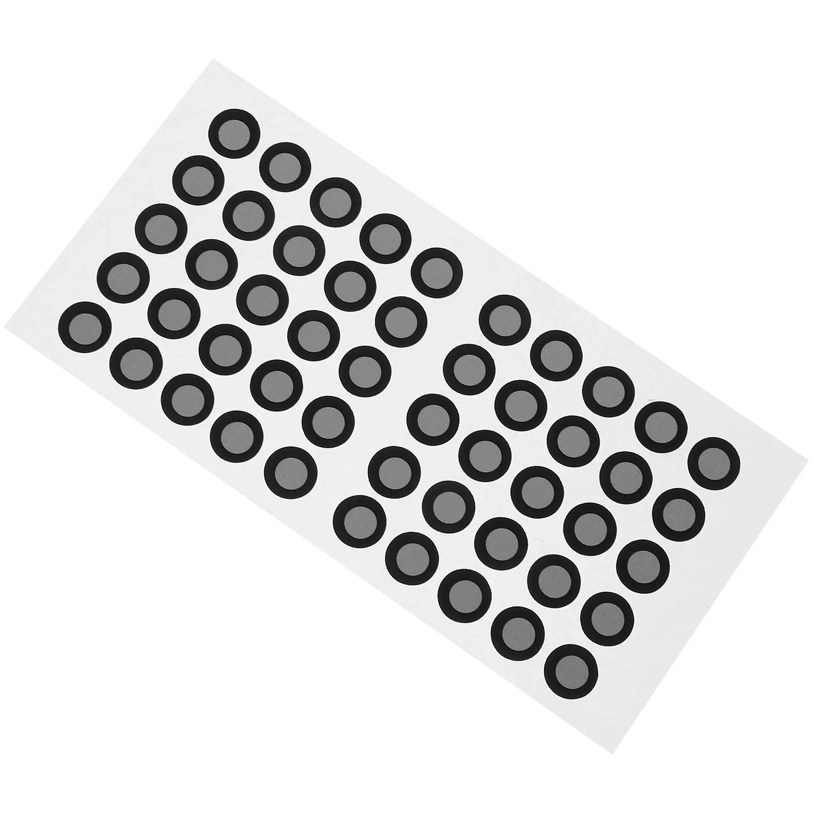 

1 Sheet 3D Scanning Markers 6Mm Reflective Film Pet Material High Visibility Accuracy Enhancement for 3D Scanner Reference