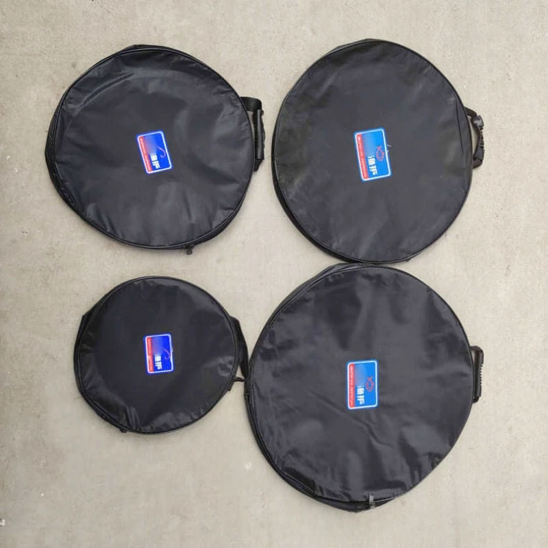 2Pcs Large Capacity Sturdy Fish Protection Bag Fisherman Bag Canvas Bag Beautiful and Storage Strong Fishing Gear Bag Canvas