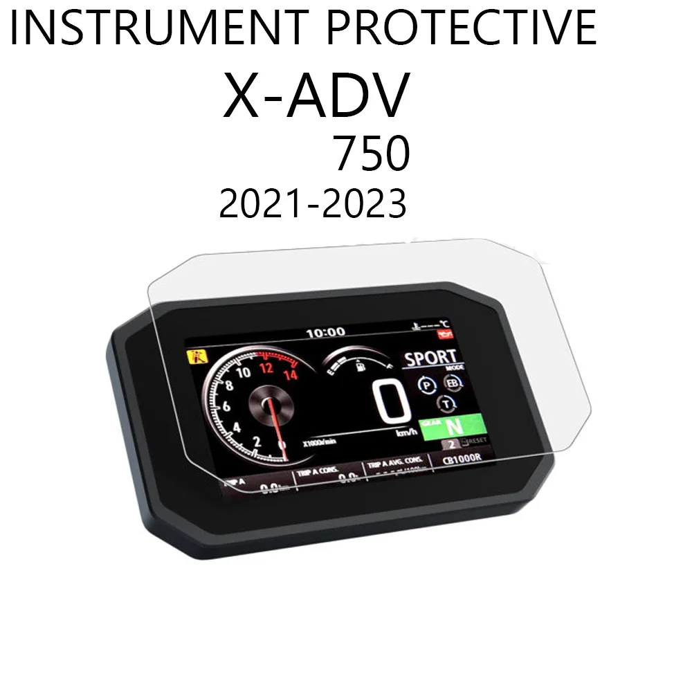 

For Honda X-ADV 750 XADV 750 2021-2023 TFT LCD Instrument Protection Film Dashboard Screen Protector