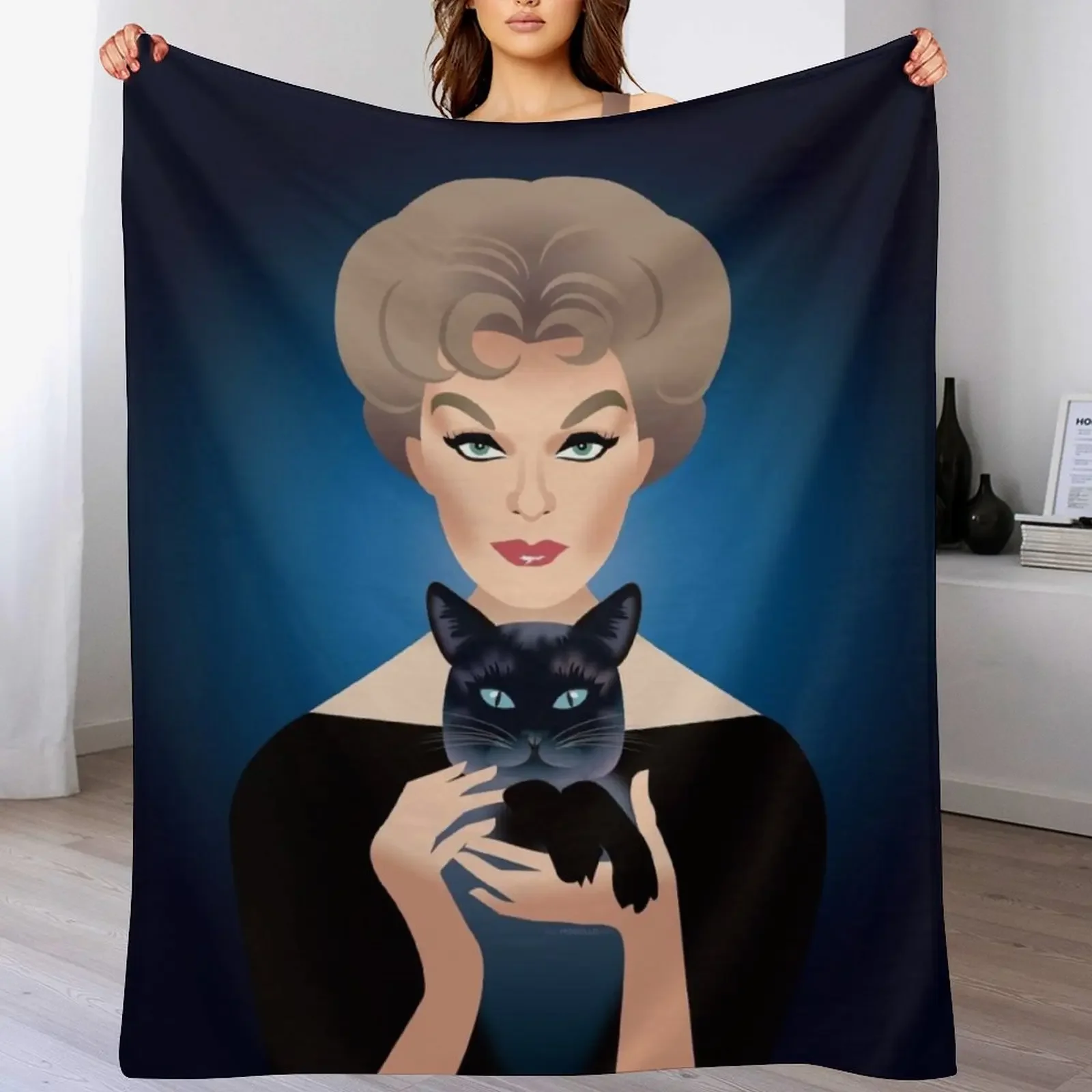 

Pyewacket Throw Blanket Camping Decorative Sofa Tourist Hairys Blankets