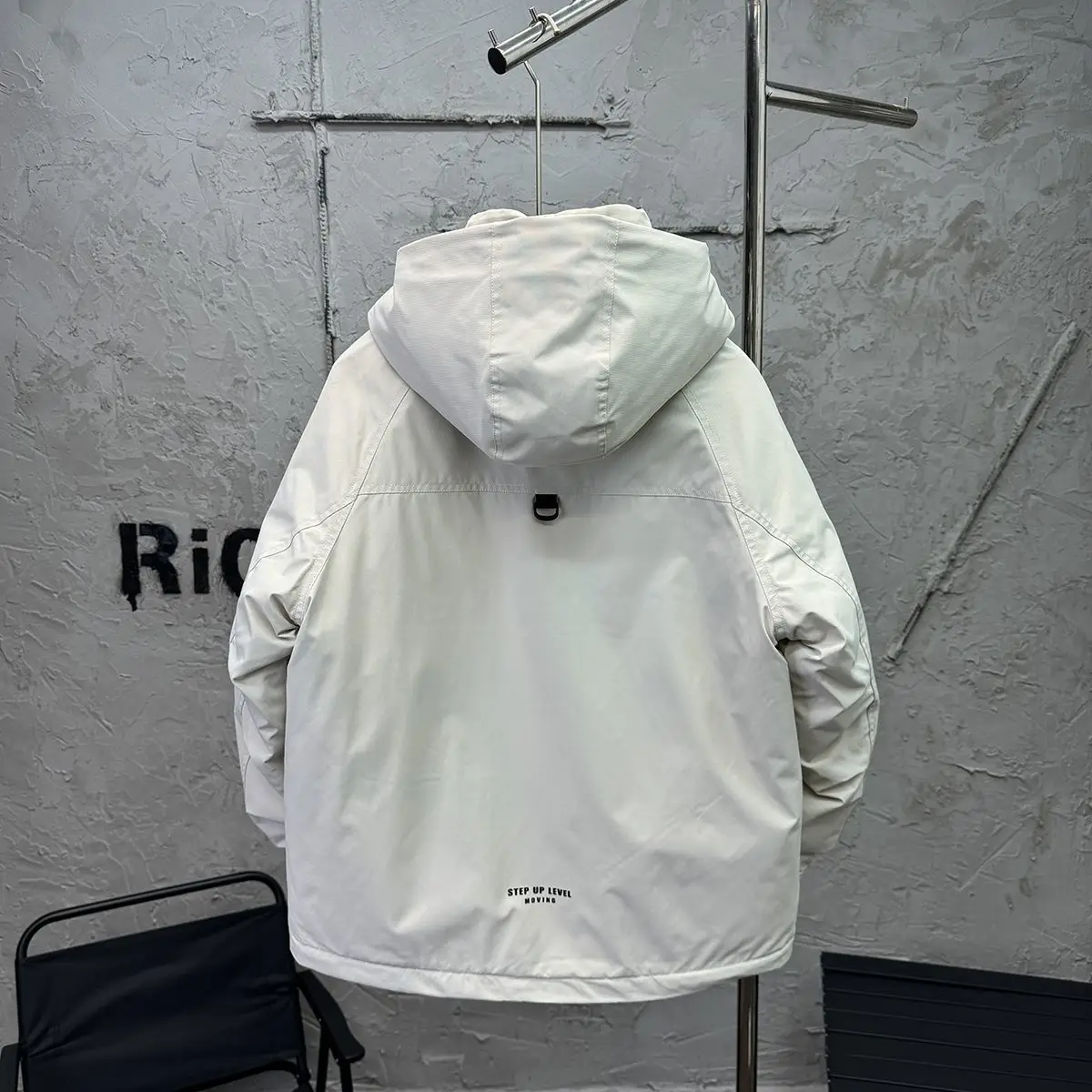 Luxury High-end Down Jacket Trendy Warm Coldproof Men Winter Cargo Coat Canada White Duck Down Coat Windproof Hooded Thick Parka