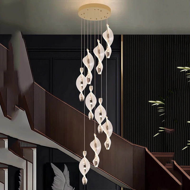 Modern LED Chandeliers for Home Decor, Luzes penduradas, Sala de estar, Sala de jantar, Iluminação interior