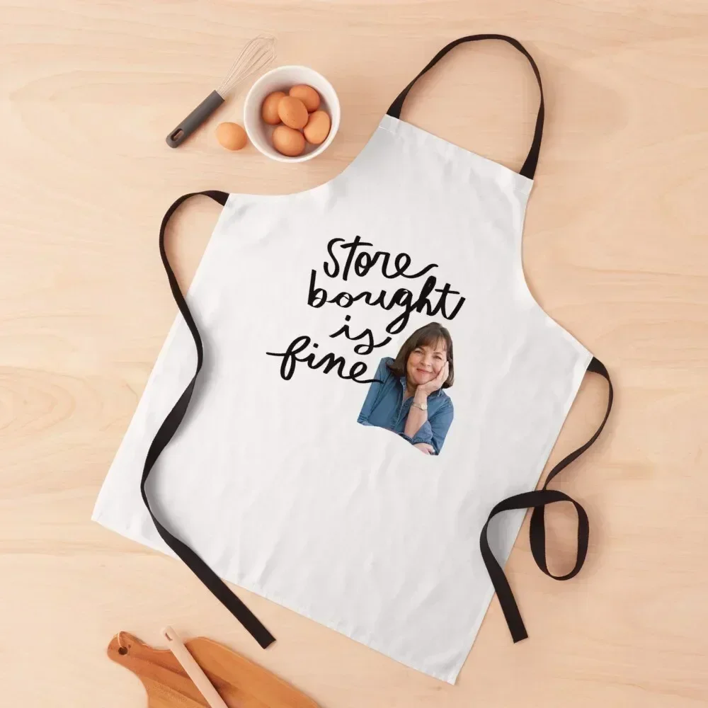 

Ina Garten Classic Apron cook wear japanese woman chef for man Kitchens Accessories Apron