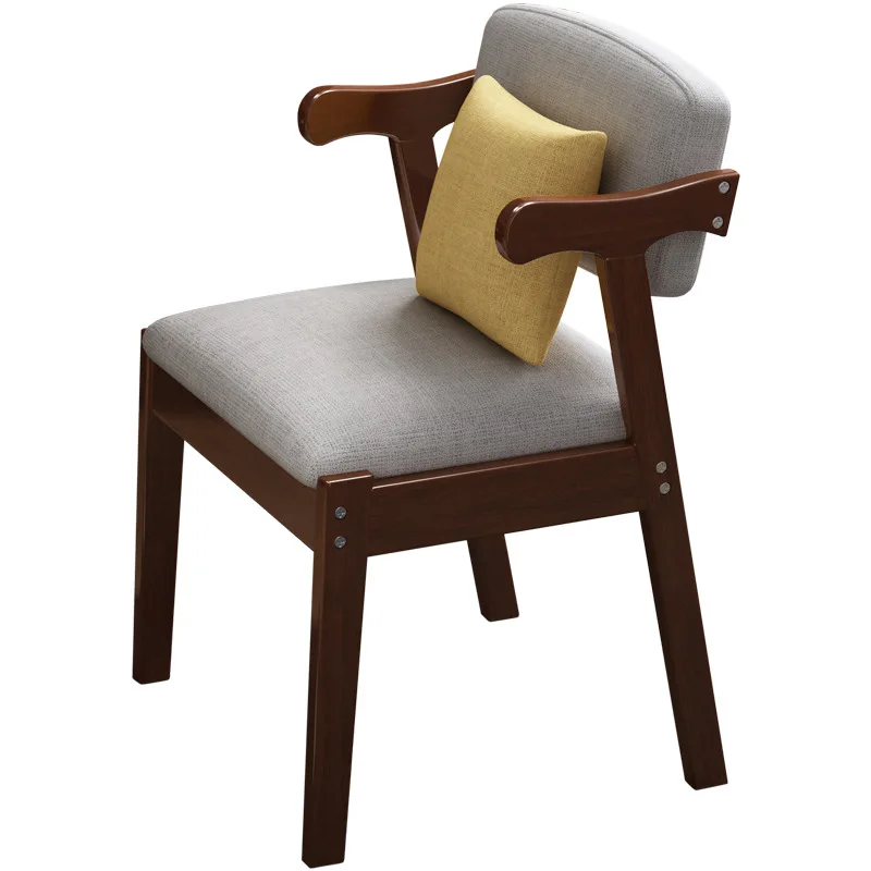 

Solid wood chair, modern minimalist Nordic dining chair, modern office chair, training, home, student