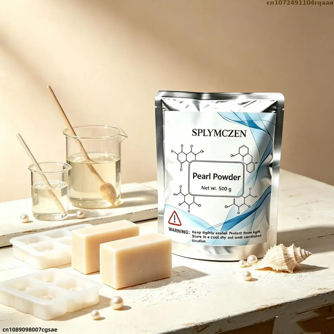Splymczen Pearl Powder, Diy Craft Supplies For Handmade Soap Making,original Brand Pouch Pack view 5