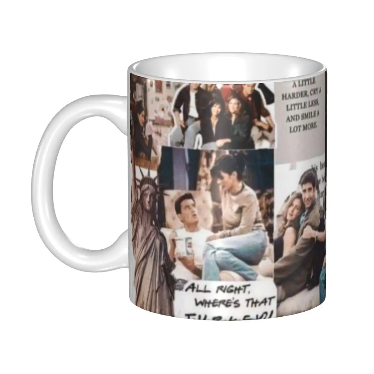 TV Show Friends Symbol Mug Customized Ceramic Coffee Mug Cup Creative Present