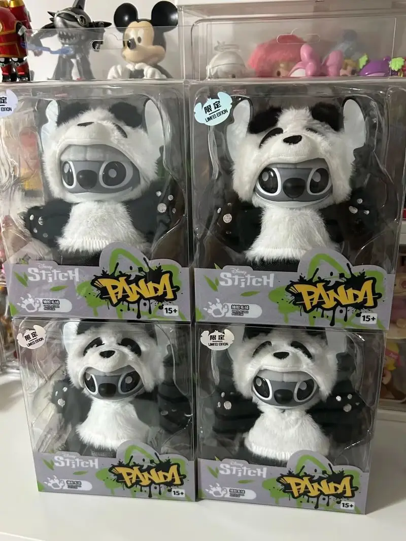 

Disney Stitch Genz уличная серия панда виниловая кукла аниме персонаж сумка ручной работы кулон украшения коллекция игрушек подарки на день рождения