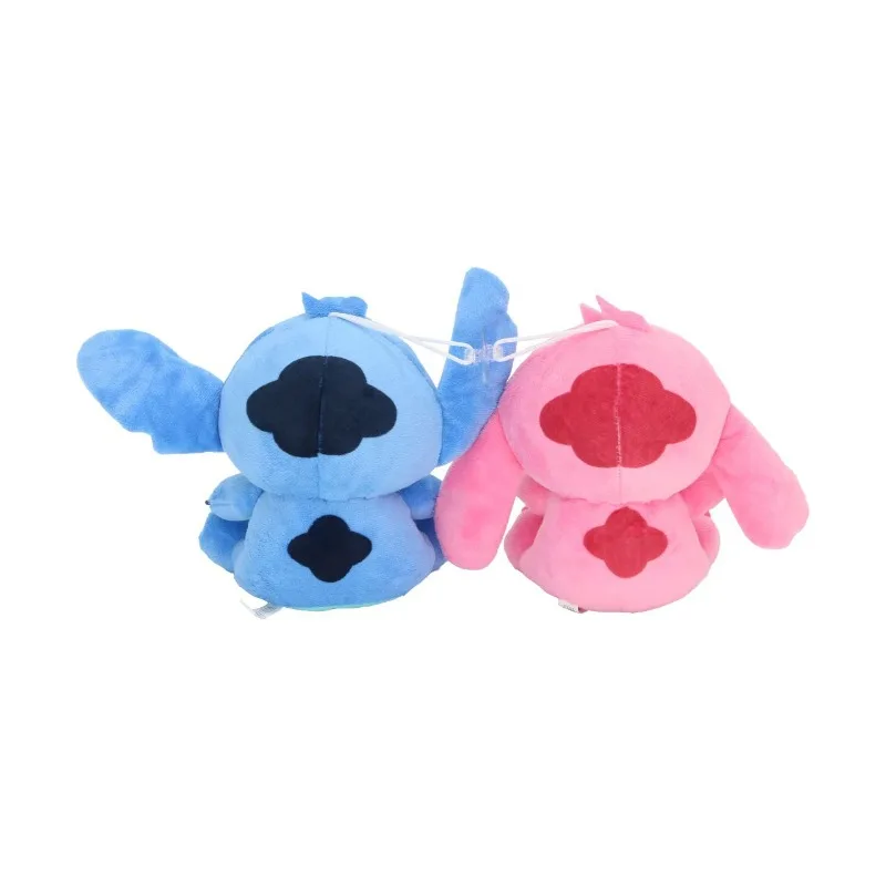 Disney lilo e ponto brinquedo de pelúcia rosa lilo azul ponto brinquedo bonito boneca de pelúcia casal ponto boneca casal presente aniversário