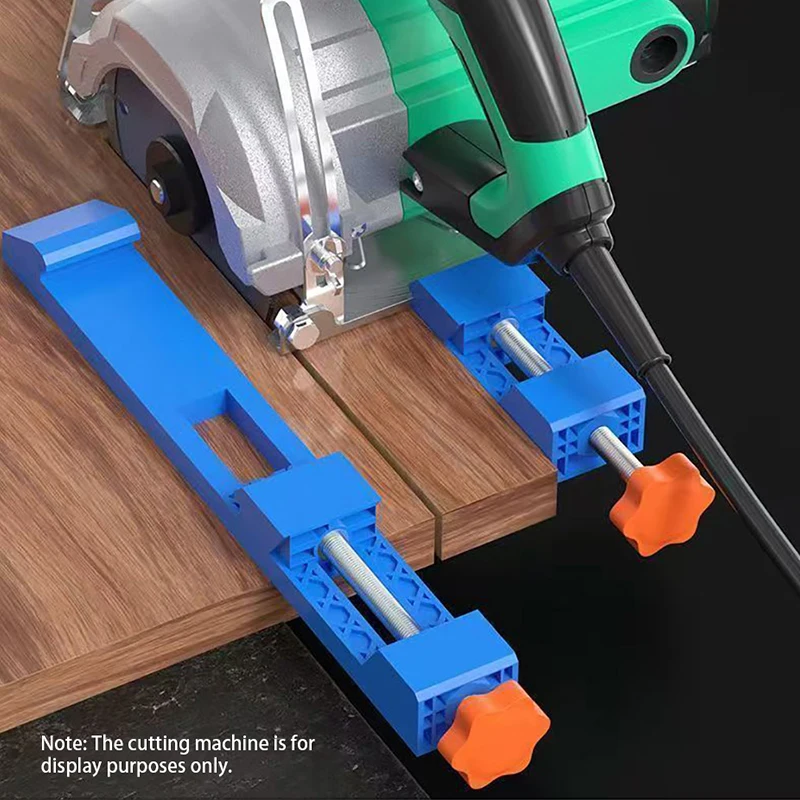 آلة القطع قاعدة دليل قابل للتعديل منشار دائري كهربائي طحن تحديد المواقع المشبك الدقة قطع الخشب دليل النجارة