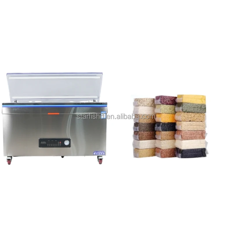 Efficiency Commercial Pro DZ-1100 Multi-Function Vacuum Packaging Machine 2800W High Power For Meat Tea & Dry Goods Preservation
