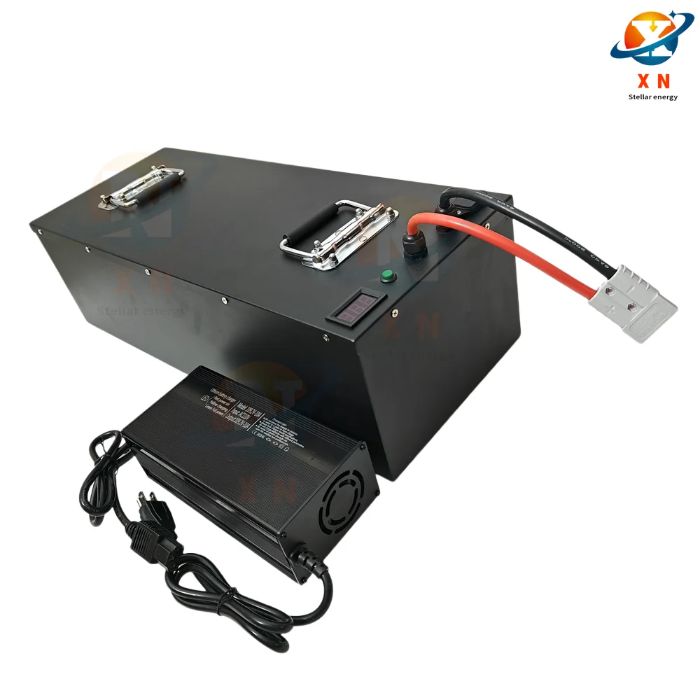 LifePo4 Lithium Battery 72V 50Ah 60AH 80AH 100AH 120AH 150Ah 200AH Golf Cart, Electric Vehicle+Charger