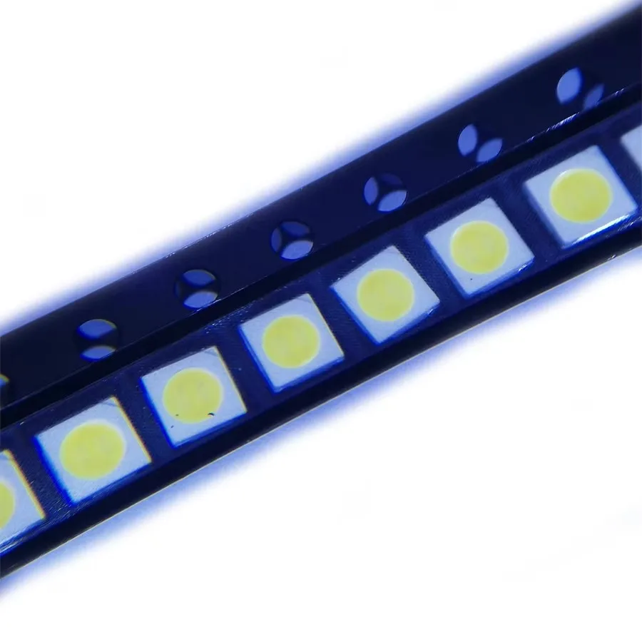 500 adet/grup 3030 SMD LED boncuk Everlight TV arka ışık uygulaması için 3V soğuk beyaz 1.5W