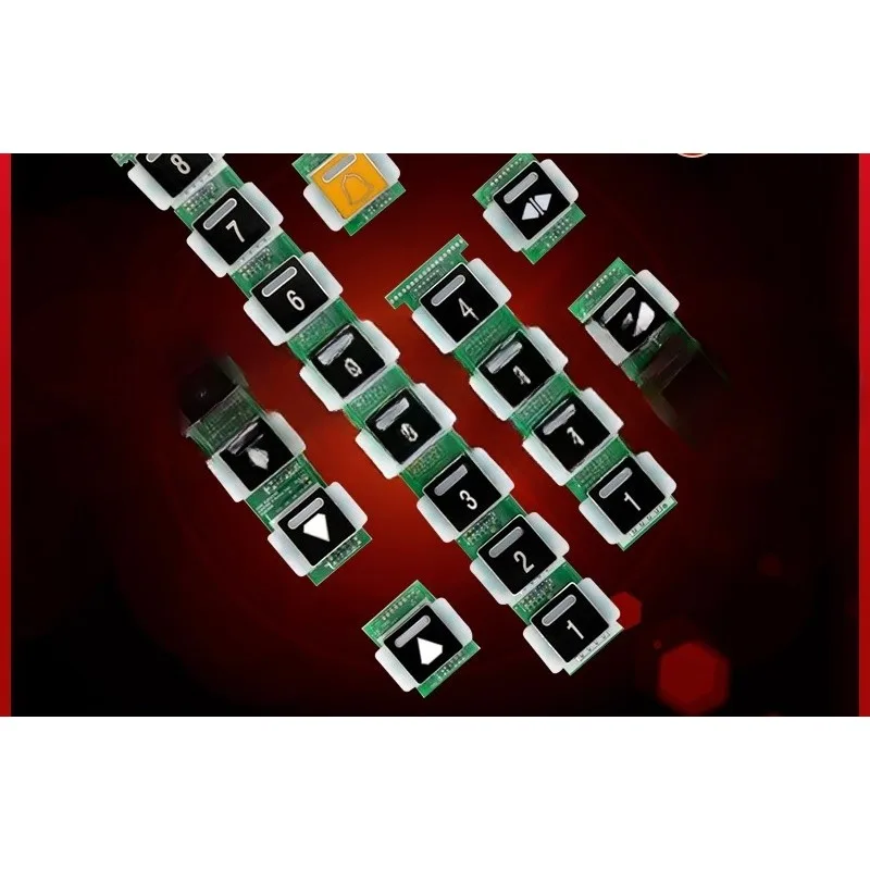 

Parts are suitable for elevator 3000 call out car button board K-DELTA single double quadruple octet button board