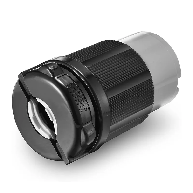 ABFY-Reliable NEMA L15-30P/30C Male/Female Connector, 30 Amp, AC 250V, 3 Pole-4 Wire With Twist Locking And Grounding Feature